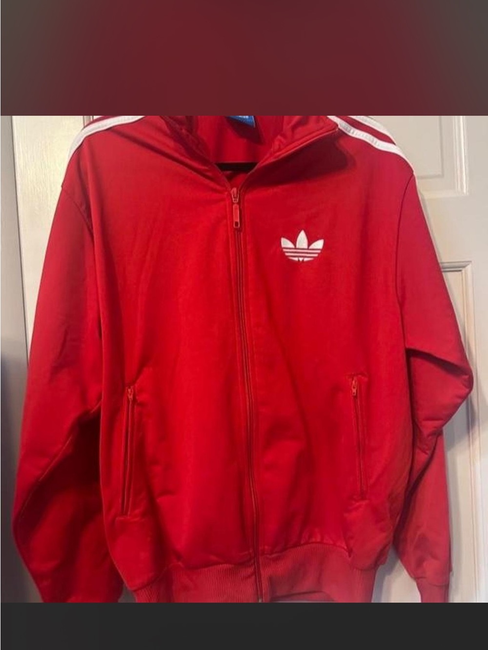 Adidas Firebird Red Track Jacket